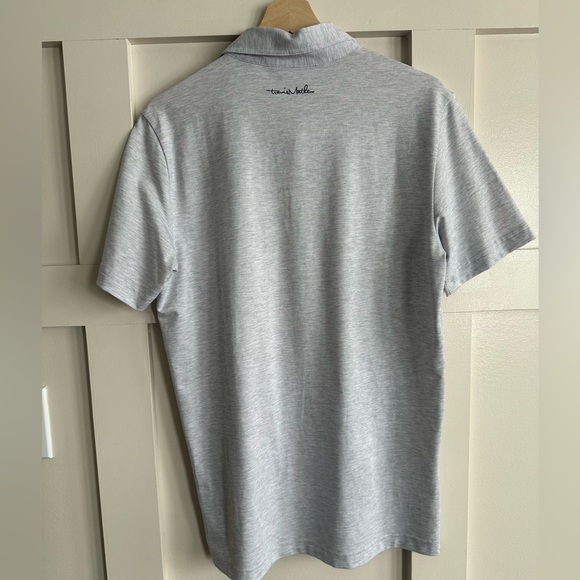 Travis Matthew Light Gray Polo Shirt like new - Picture 2 of 4